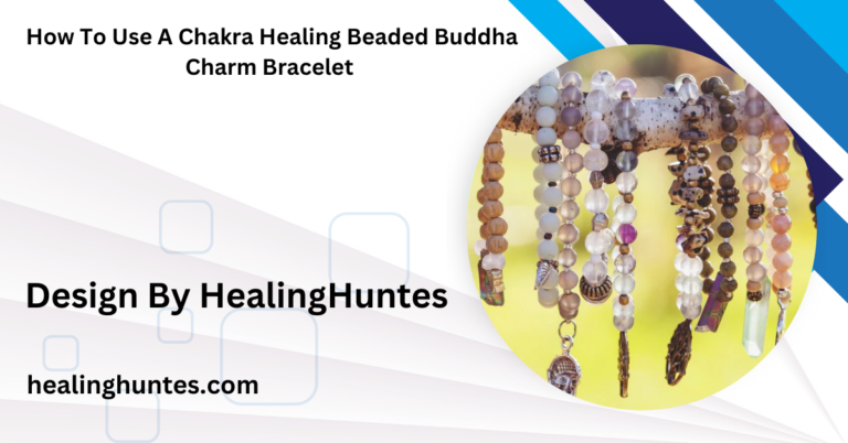 how to use a chakra healing beaded buddha charm bracelet