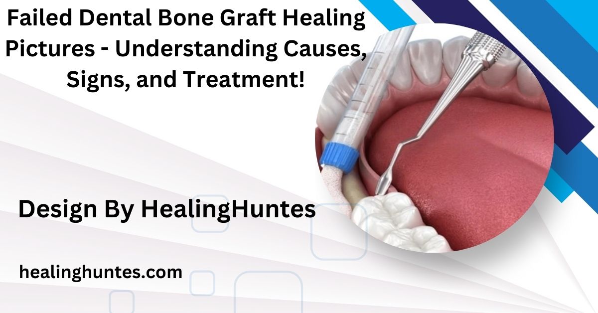 failed dental bone graft healing pictures