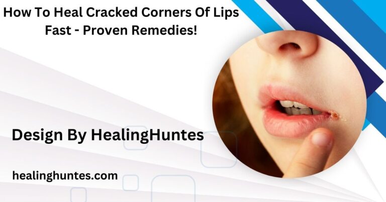 how to heal cracked corners of lips fast