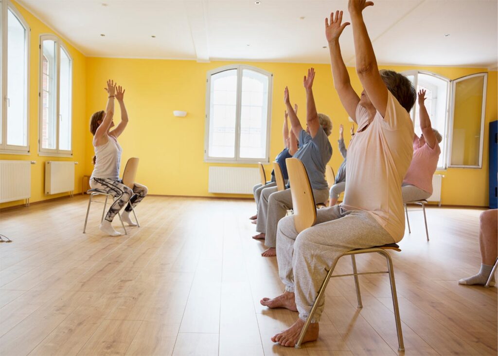 Chair Yoga Classes Near Clifton Park: