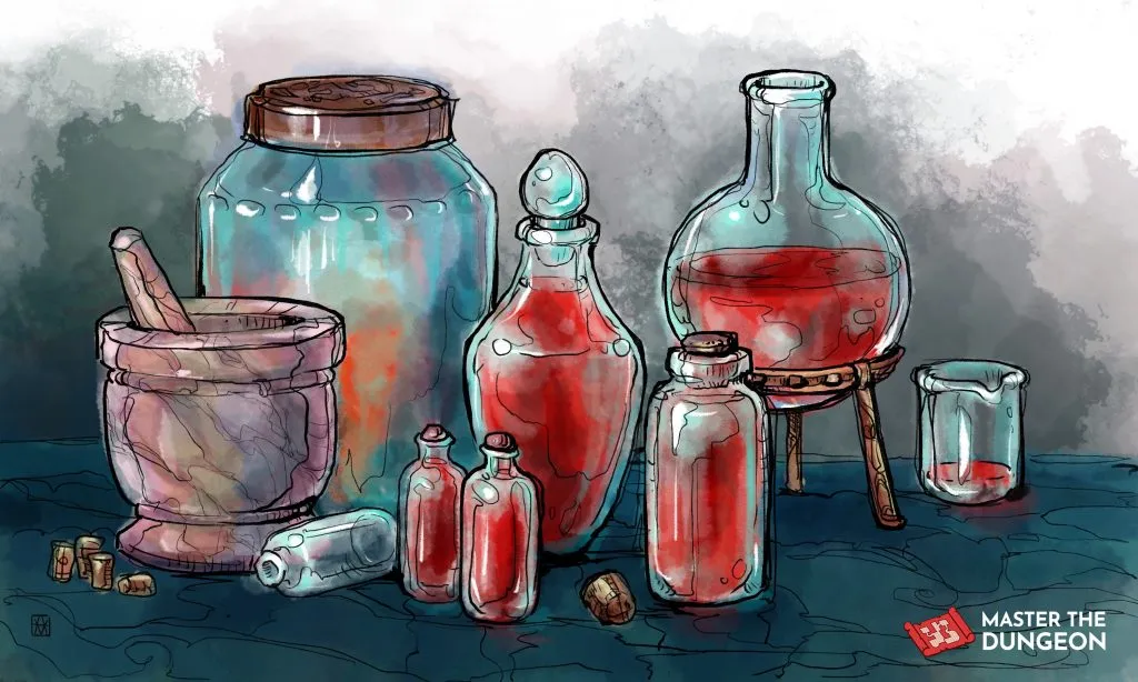 How To Make A Potion Of Healing?