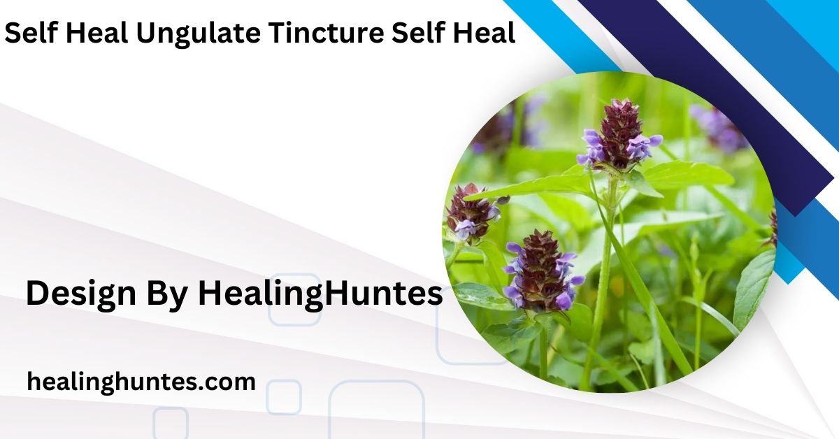 Self Heal Ungulate Tincture Self Heal