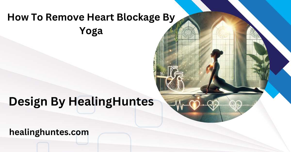 how to remove heart blockage by yoga